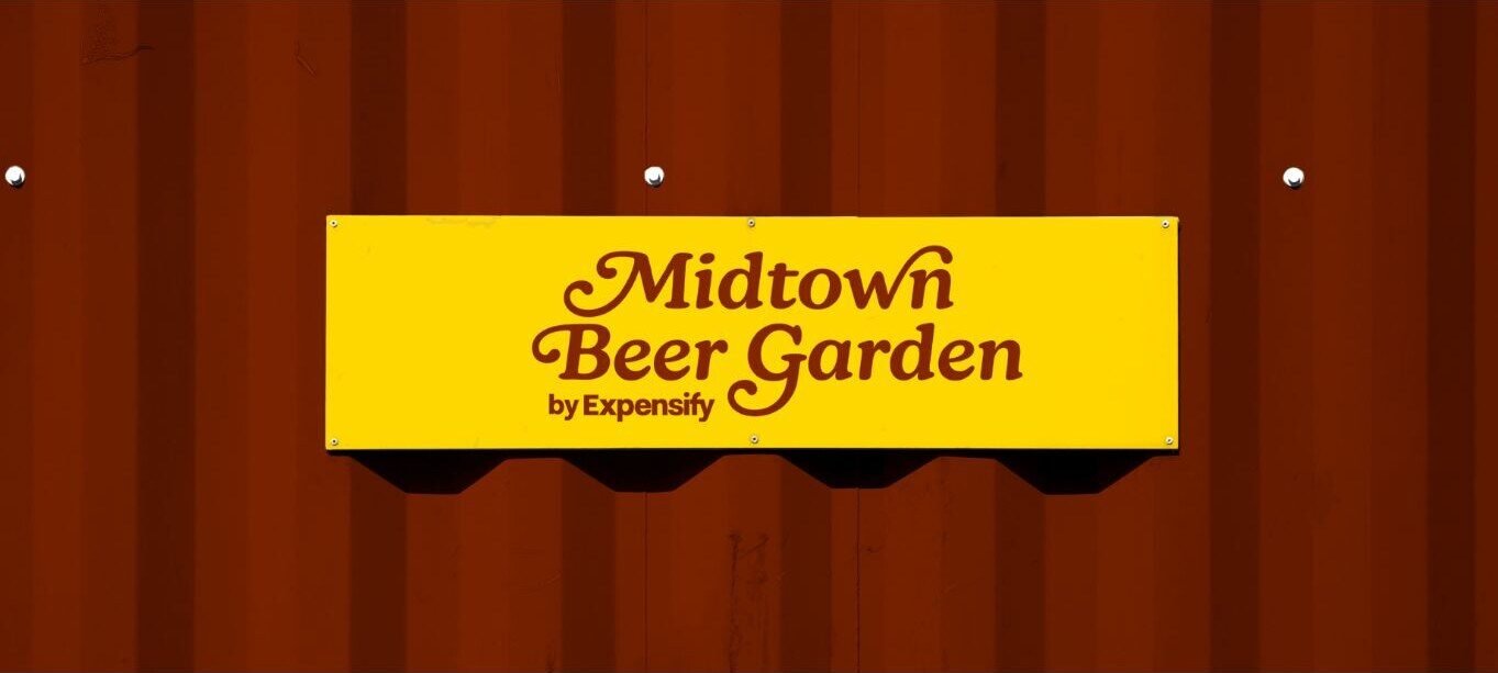 Midtown Beer Garden sign