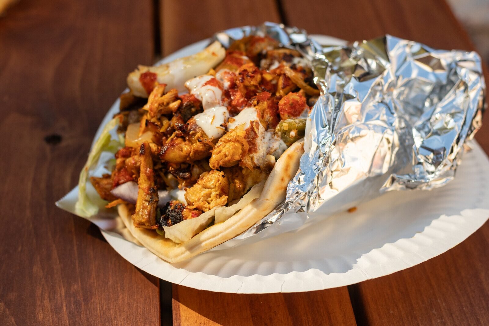 Chicken gyro