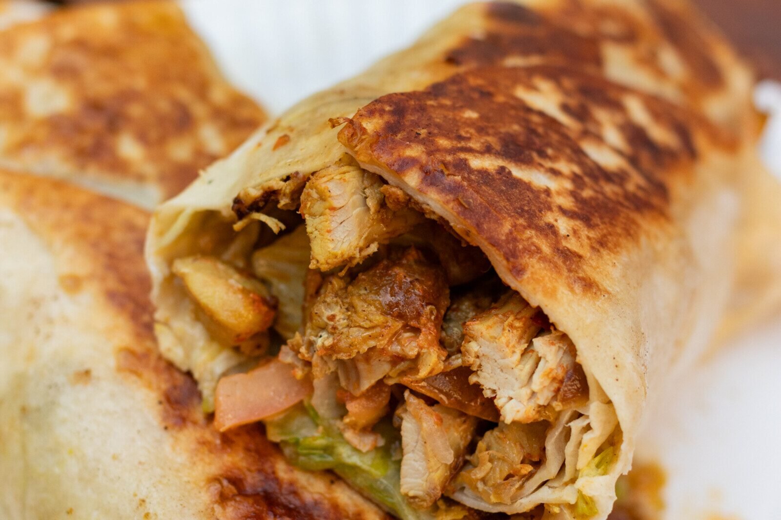 Chicken and lamb combo shawarma