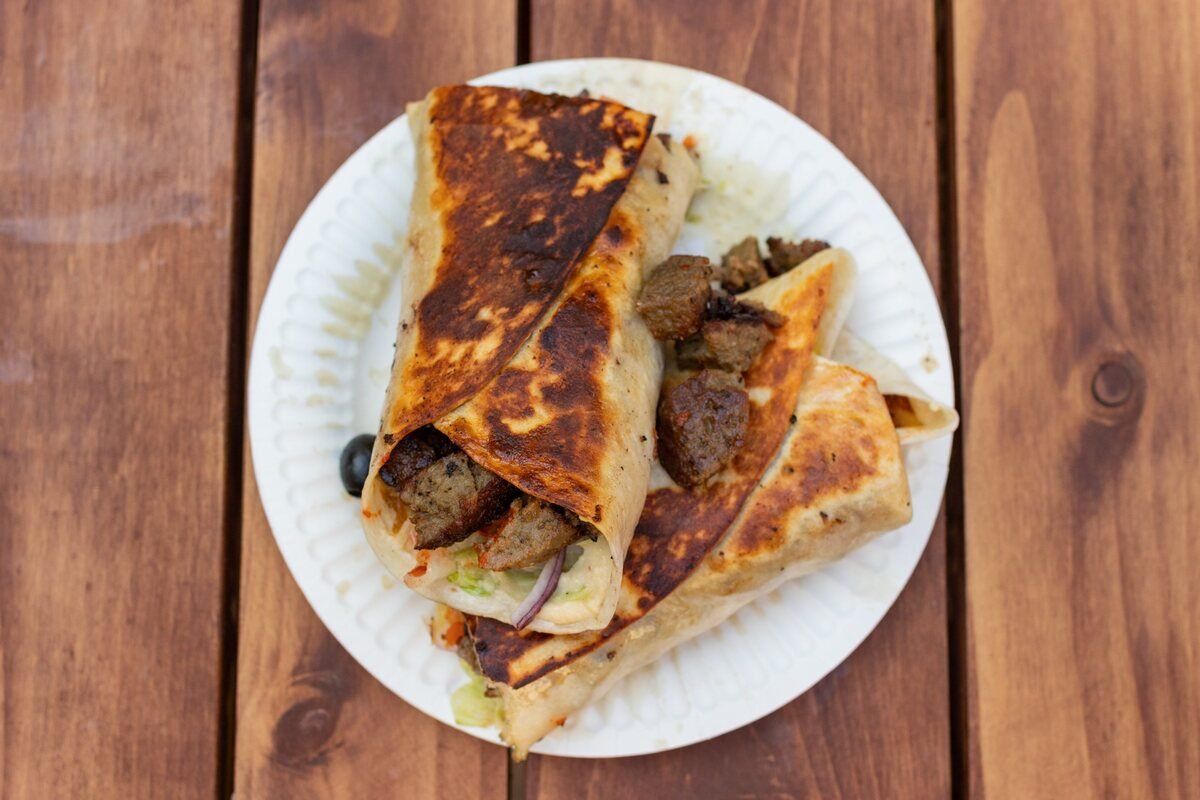 Lamb shawarma